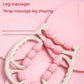 Plastic Massager Relax Plastic Leg Roller Ten Three Wheels Ring Foam Roller