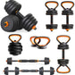Dumbbells Kettlebells, Barbells Multifunctional Combination Six In One