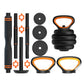 Dumbbells Kettlebells, Barbells Multifunctional Combination Six In One